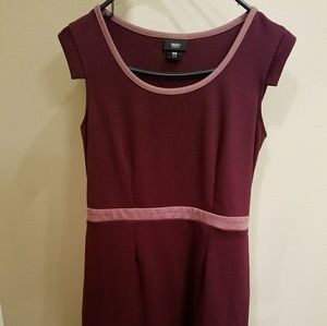 Burgundy Dress